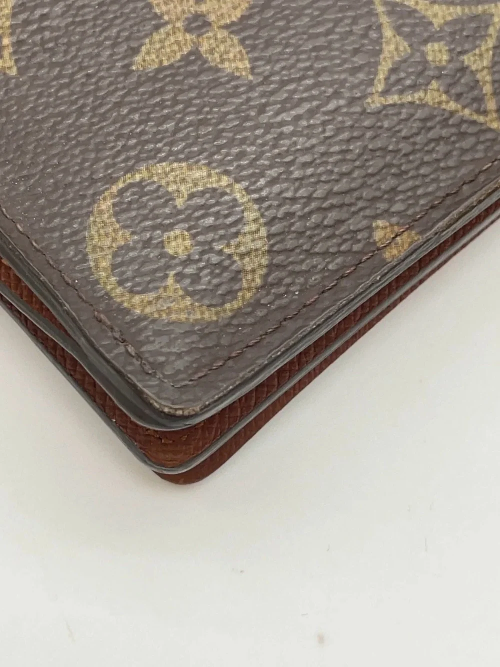 Auth Louis Vuitton Monogram Portefeuille Accordion Bi-fold Wallet WBox